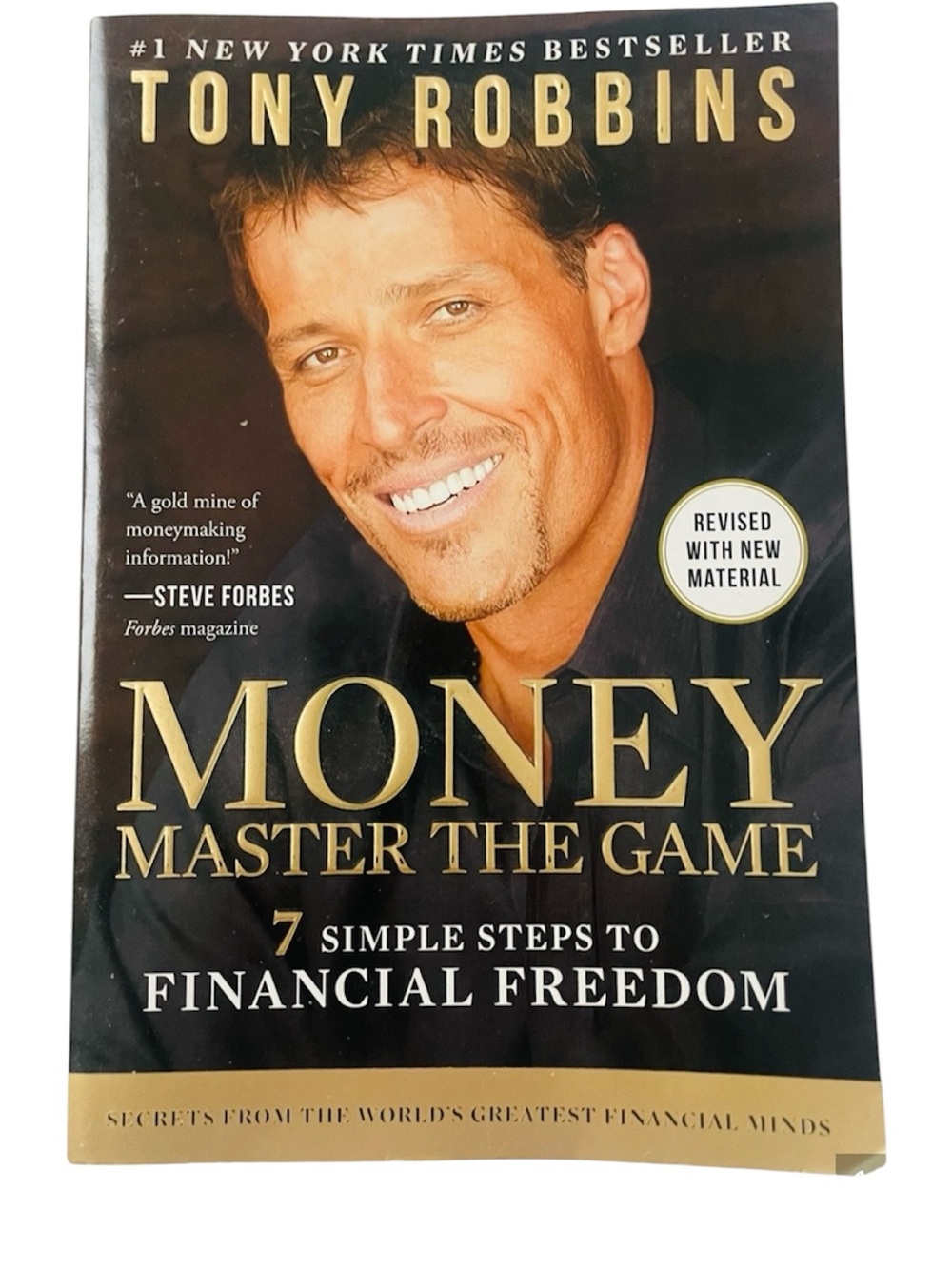 Tony Robbins Money Master the Game Financial Freedom Self Help Book